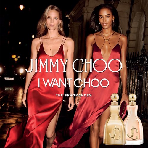 Jimmy Choo I Want Choo Eau de Parfum Gift Set - Includes Lipstick & Pouch | Perfect for Gifting
