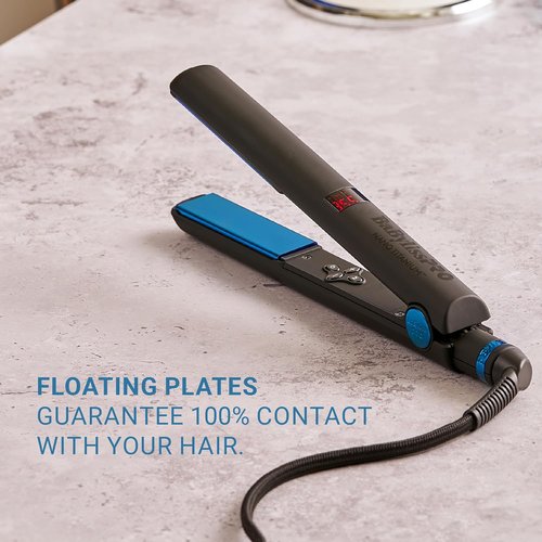 BaBylissPRO Nano Titanium Flat Iron - Digital Hair Straightener for Professional Salon Results | All Hair Types