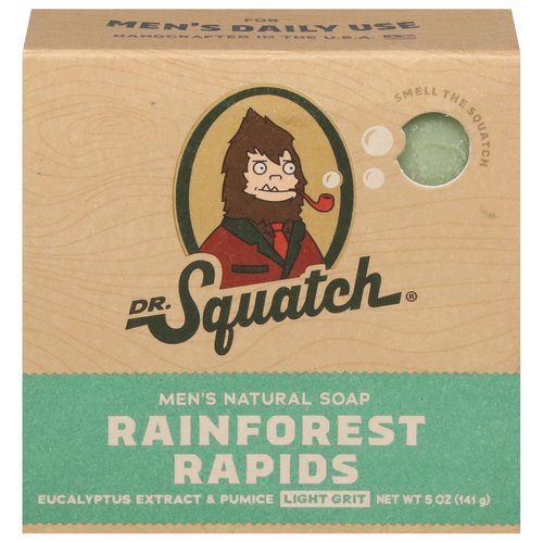 Dr. Squatch, Bar Soap Rainforest Rapids, 5 Ounce
