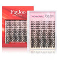 Dramatic Volume Lash Clusters, 0.05mm Thin Band 8-18mm C Curl, DIY Lash Extension Reusable, FayJoo BOLDEE 11 Lash Only
