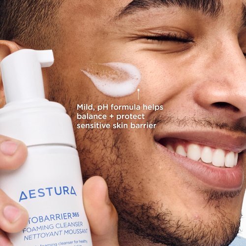 AESTURA ATOBARRIER365 Gentle pH-Balanced Foaming Cleanser - Hydrating Korean Face Wash for Dry Skin, 150ML