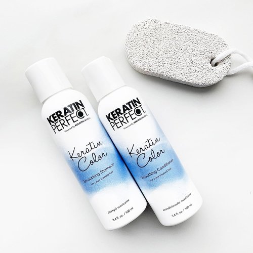 Keratin Perfect Keratin Color Travel Duo - Nourishing Hair Care Set | 3.4oz
