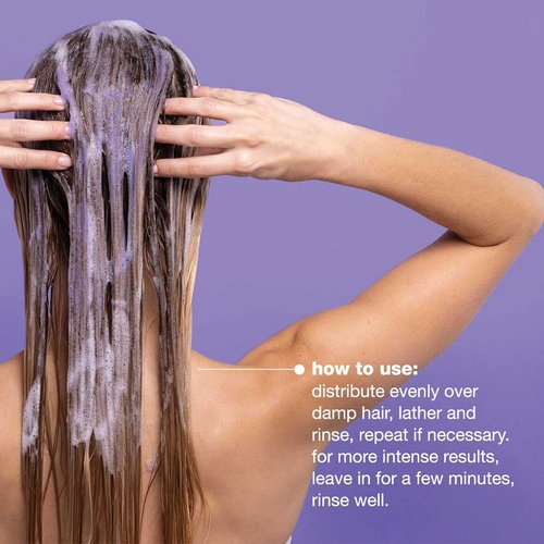 milk_shake Silver Shine Purple Shampoo - Enhance Blonde Hair Radiance | 300ml