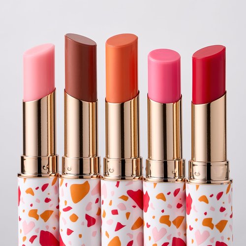 Vegan J. Lip Balm – Long-Lasting Hydration with Natural Color – Korean Beauty, Oasis Plant Complex, Silicone-Free, Vegan & Cruelty-Free Lip Care (002 Blush Pink)