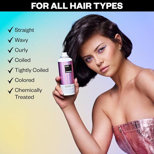 IGK Antisocial Bond-Building Dry Hair Mask - Revive Damaged Hair with Vegan Protein Treatment | 5 Oz