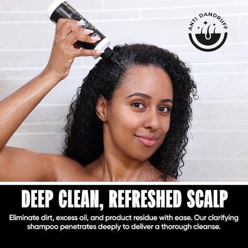 Miche Beauty Detox Shampoo - Sulfate-Free Clarifying Cleanser for All Hair Types | 8oz Moisturizing Formula
