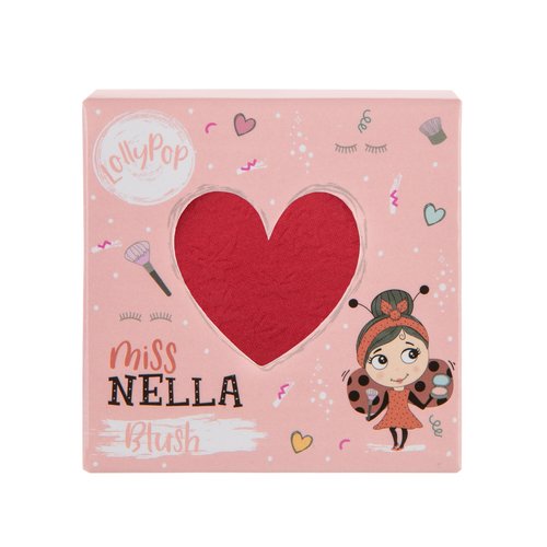 Miss Nella special edition GIRLY GIRL kids makeup & nail polish set for little girls, Hypoallergenic, Dermatologically tested, Non toxic, Canvas cosmetic bag, safe and fun