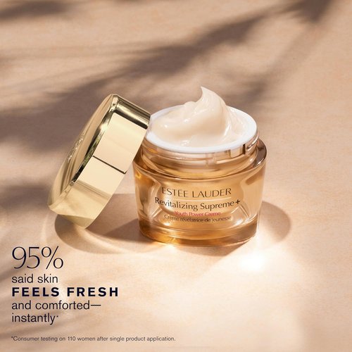 Estée Lauder Revitalizing Supreme+ Youth Power Cream - Anti-Aging Face Moisturizer with Hyaluronic Acid & Peptides