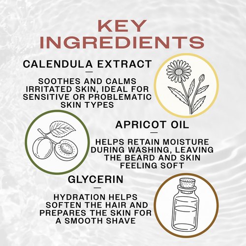 REUZEL Clean & Fresh Beard Wash, Softens Beard, Cleanses and Moisturizes, Gentle, Non-Comedogenic, Vegan Formula, Light Citrus Mint Scent, For All Skin Types, 6.76 oz