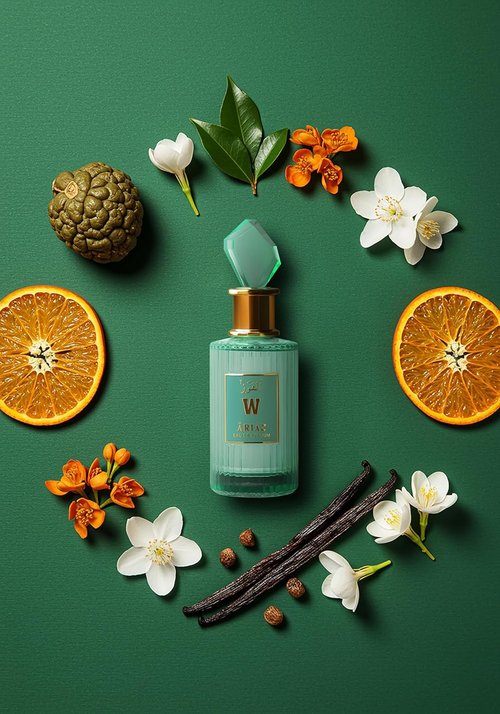 ARIAZ Women Eau De Parfum 3.4 Oz - Bright Floral Citrus Fragrance with Bergamot & Jasmine - Fresh Daytime Scent