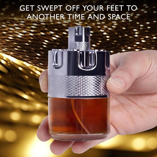 Azura Noir After Dark Eau De Parfum for Men - Woody Spicy Fragrance - Long-Lasting 100ml Cologne