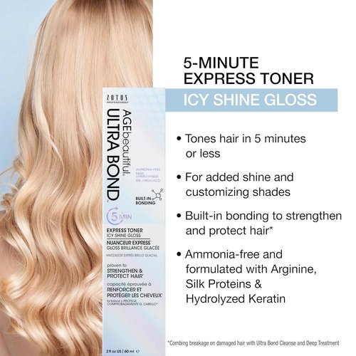 AGE Beautiful Demi Liqui-Creme 5-Minute Express Toner - Blend & Enhance Gray Hair | Ammonia Free for Shine & Custom Shades
