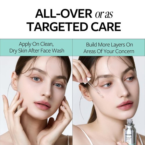 RECIPE Azelaic Acid 10 Soothing Ampoule - Soothing Facial Serum for Sensitive Skin | Korean Skincare (1.01 fl oz)