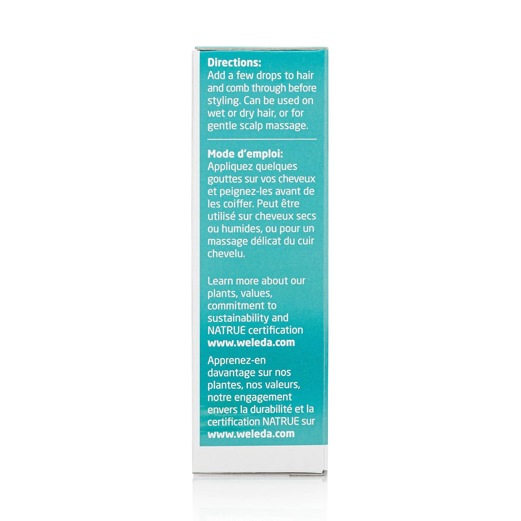 Weleda Rosemary Conditioning Hair Oil - Nourishing Formula for Healthy Hair | 1.7 Fl Oz