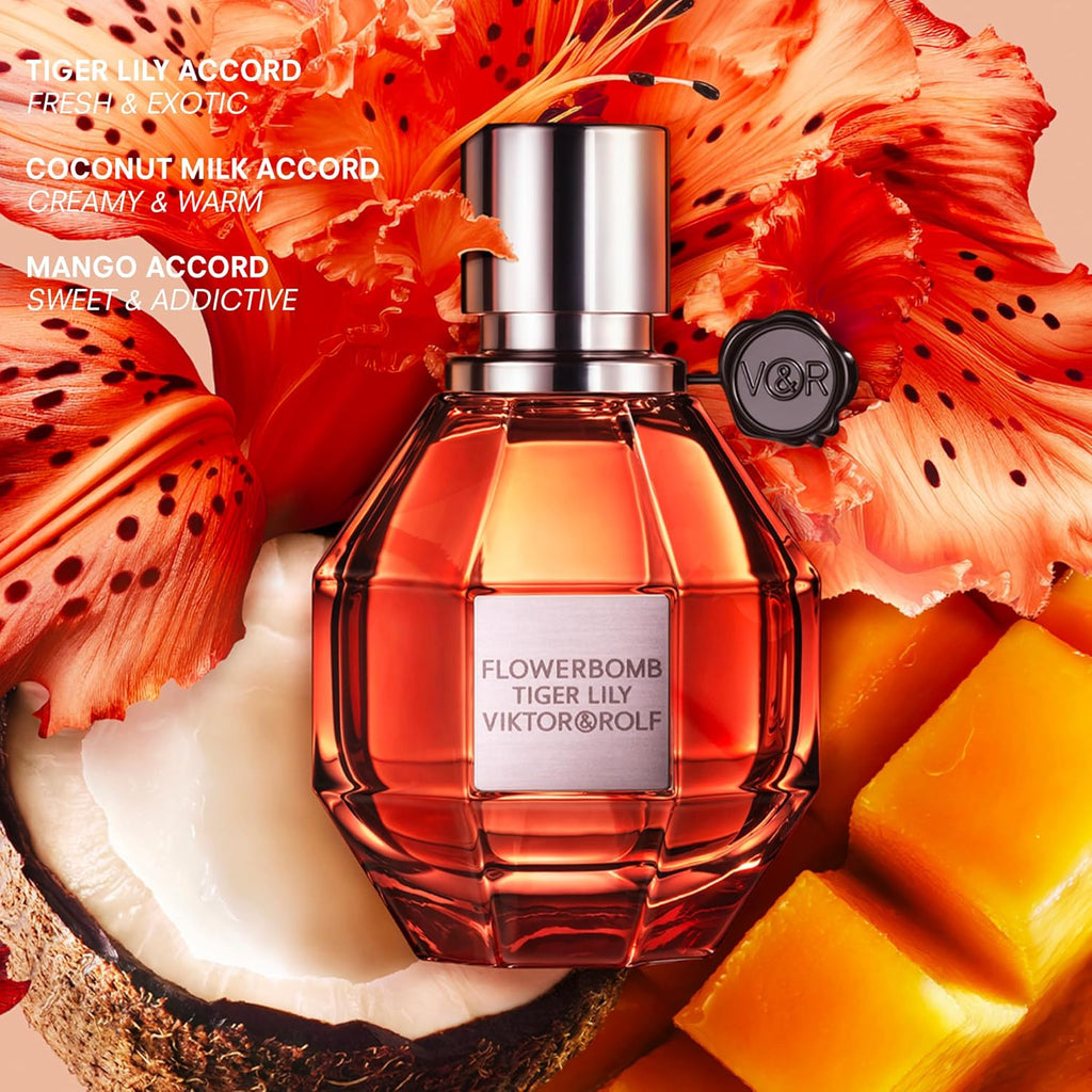 Viktor&Rolf - Tiger Lily Eau de Parfum - Floral & Fruity Women's Perfume - Coconut & Mango Notes