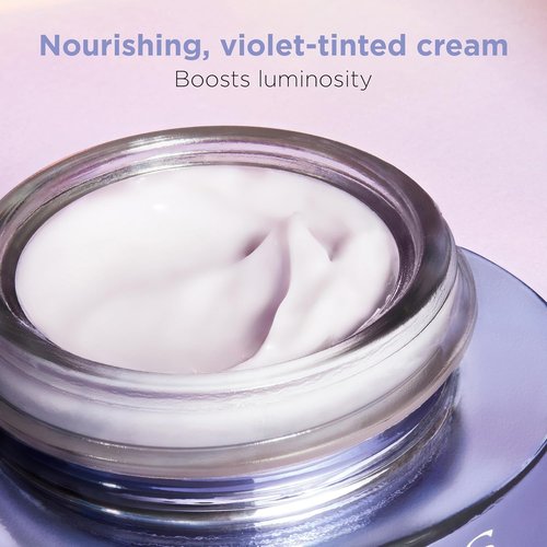Clarins Nutri-Lumière Revive Day Cream - 2-In-1 Anti-Aging Moisturizer for Mature Skin | Nourishes & Illuminates | 1.7 Ounces
