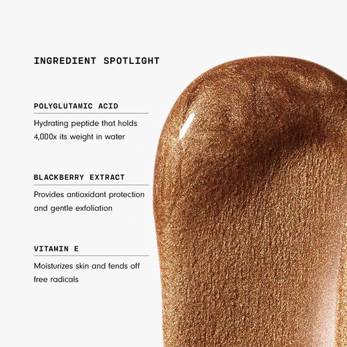 Versed Mood Lighting Luminizing Glow Drops - Sheer Bronzed Liquid Highlight with Antioxidants & Hydrating Hyaluronic Acid | Vegan 1 fl oz