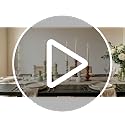 Wooden Taper Candle Holders Set of 6 - Rustic Whitewash Farmhouse Decor - Variations: Whitewash / 6