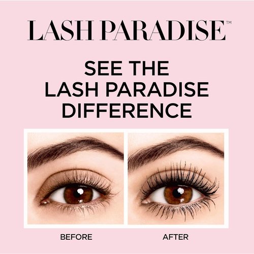 L'Oreal Paris Voluminous Lash Paradise Waterproof Mascara - Volumizing & Lengthening Eye Makeup | Black, 0.25 Fl Oz