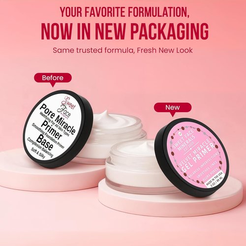 Skiennix Makeup Primer Gel - 3oz Hydrating Face Primer, Blurs Lines & Reduces Pores, Waterproof Velvet Finish