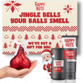Happy Nuts Holiday Anti Chafing Deodorant Festive Essentials Bundle Kit - Perfect Men's Gift for Christmas - Includes Anti Chafing Comfort Cream Deodorant, Chafe Stick & Cheeky Ornament