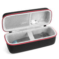 Linkidea Generic Hard Shell Travel Case for Electric Shavers, Storage Bag Compatible with Philips Norelco 2400 Series, Shaving Accessories Organizer for Daily Use (Black)