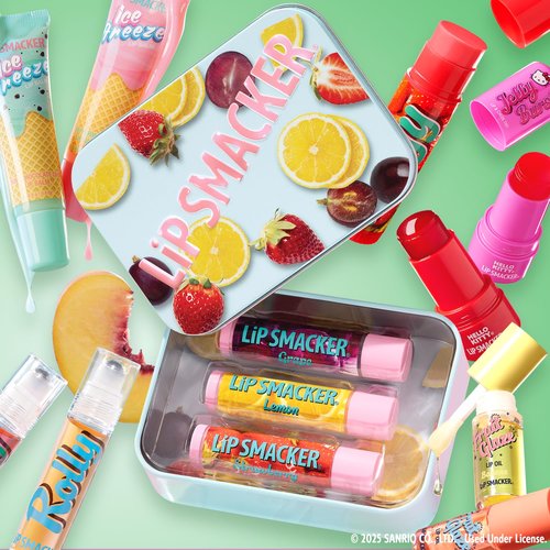 Lip Smacker Fruit Glaze Lip Oil - Ultra-Hydrating, High-Shine Finish, Plush Applicator, Non-Sticky Flavor | Banana