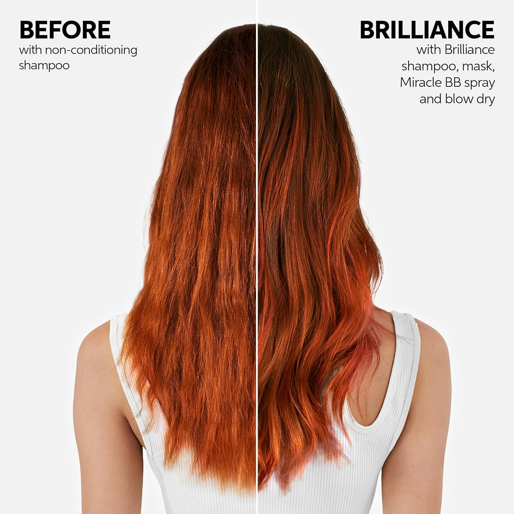 Wella Professionals Invigo Brilliance Conditioner - Intense Color Protection for Coarse Hair