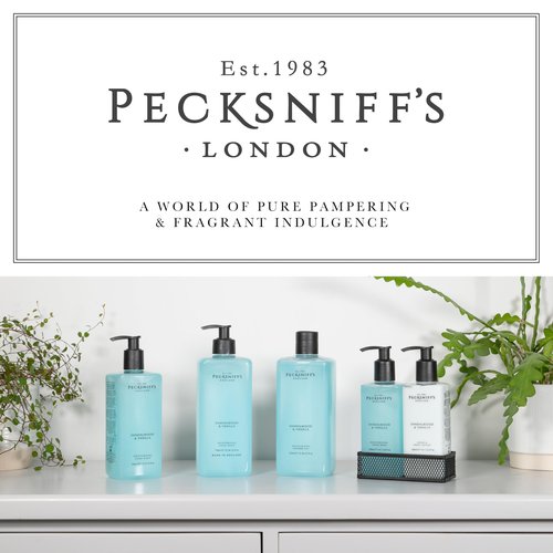 Pecksniff's Hand Wash - Liquid Hand Soap for Soft Skin, Natural, Revitalising, Hydrates and Moisturises, Handcrafted in England, Cruelty Free, Gift of Luxury 480ml/16.2 fl oz (Sandalwood & Vanilla)