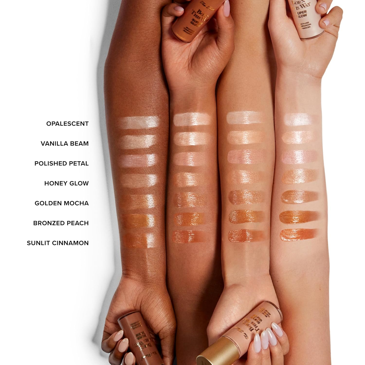 Too Faced Born This Way Super Glow Enhancer - Hydrating Gel for Radiant, Illuminated Skin | Non-Greasy & Blendable