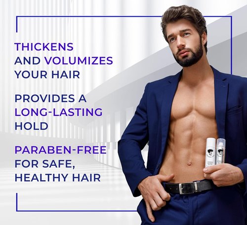 Avenue Man Extreme Hold Hairspray - Travel Size Frizz Control - Lightweight & Non-Sticky 1.76 oz