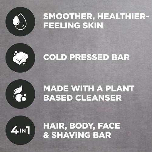 Dove Men + Care Bar Soap Charcoal Clay, 12 Count, 3 in 1 Body Face and Hand Exfoliating, Purifying Bar Soaps for Men, Plant Based with Essential Oils, Moisturizes Dry Skin, Clean Scent, 3.75 oz. Each