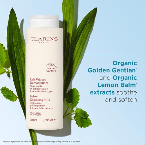 Clarins Hydrating Toning Lotion - Cleanses, Tones & Hydrates | Alcohol-Free for Normal to Dry Skin