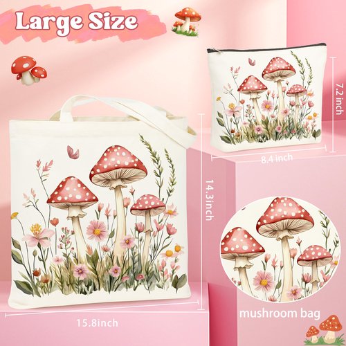 SiplyHaven Mushroom Gifts For Women Mushroom Themed Gift Stuff Valentines Day Birthday Gifts For Women Mom Best Friend Wife Aunt Sister