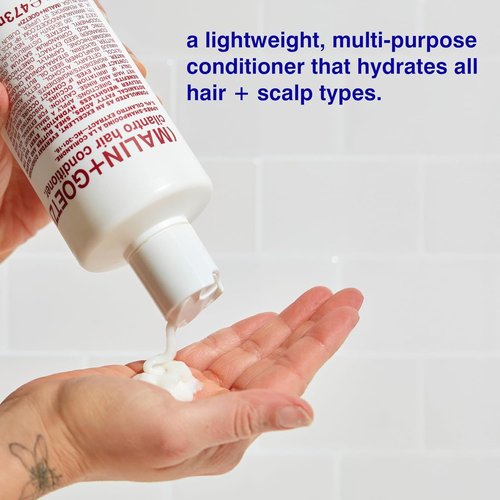 MALIN+GOETZ Cilantro Hair Conditioner - Hydrating & Detangling Formula with Cilantro Extract | Vegan & Cruelty-Free (8 oz/16 oz/Refill)