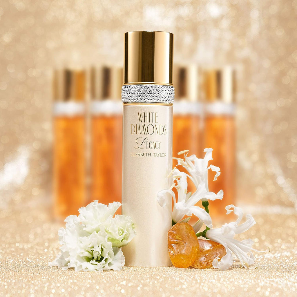 White Diamonds Legacy by Elizabeth Taylor | Women's 3.3 oz EDT Spray - Timeless Fragrance