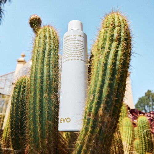 EVO Builder's Paradise Working Spray - Full Size Medium Hold Lightweight Hairspray To Build Shape & Style Control with A Reworkable Finish - 8.8oz