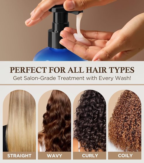 Skiennix 99% Pure Biotin Shampoo - 3X Thicker, Fuller Hair Growth & Dandruff Treatment | 11.83oz