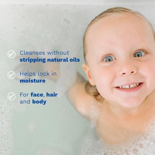Mustela Stelatopia Cleansing Oil - Eczema-Prone Baby Body Wash with Natural Oils - 16.9 fl. oz.