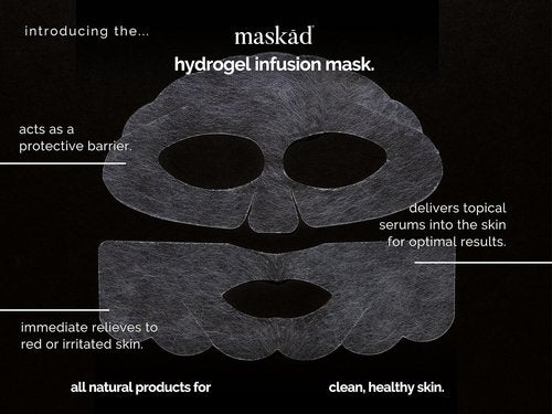 MASKĀD® Hydrogel Face Mask - Anti-Aging Infusion for Firm, Smooth, and Hydrated Skin - 1 Single-Use Mask