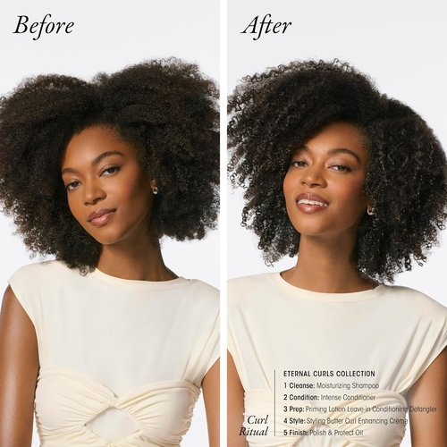 Oribe Priming Lotion Leave-In Conditioning Detangler - Moisturizing Formula for Thick, Curly & Coarse Hair - 8.5 oz
