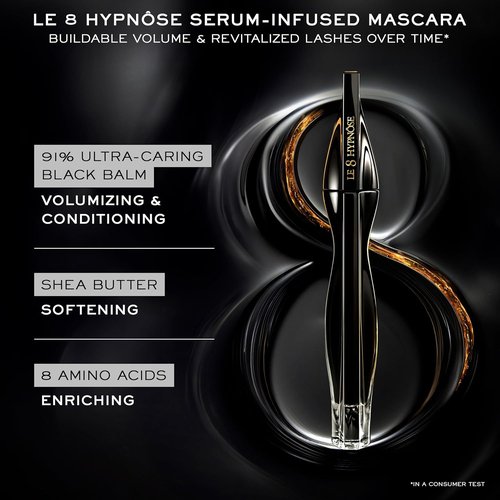 Lancôme Le 8 Hypnôse Mascara - Serum-Infused Voluminizing Formula for Plush Lashes - Long-Lasting & Nourishing