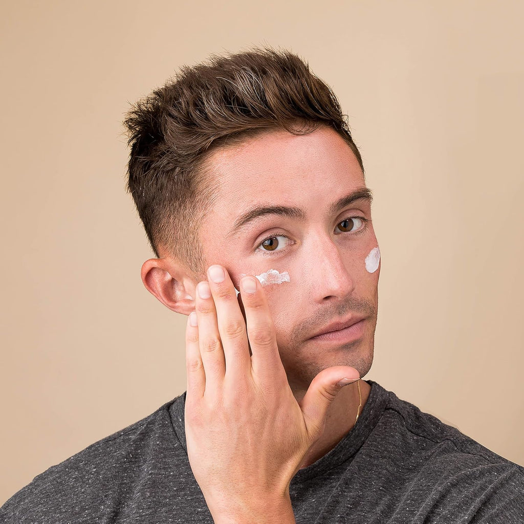 Stryx Men's Face Moisturizer - SPF 30 Unscented Ultra Sheer Sunscreen | Hydrating Anti-Aging Cream