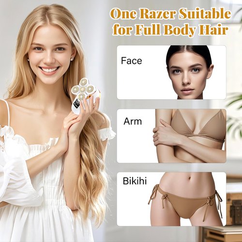 Electric Razors for Women Legs, 5 in 1 Electric Shaver