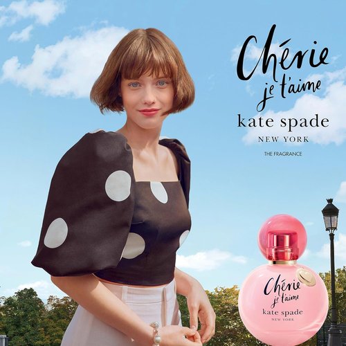 Kate Spade New York Cherie Je T'aime Eau de Parfum Gift Set - 3 Piece with Lotion & Purse Spray