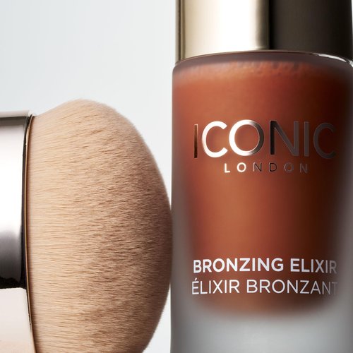 ICONIC LONDON Bronzing Elixir | Lightweight Bronzer Drops, Satin-Matte Bronze Glow, Vegan Makeup, 1 oz.