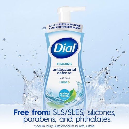 Dial Antibacterial Foaming Hand Wash Spring Water Scent, 30 Ounce Pack of 4 and 52 Ounce Hand Soap Refills