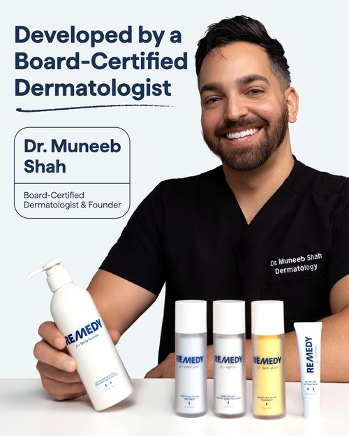 Remedy for Light Moisture | Barrier Repairing Hydrating Lightweight Gel Moisturizer Water Cream for Normal to Oily Skin | By Dermatologist Dr. Shah, 1.7 fl. Oz