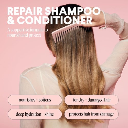Monday Haircare Repair Shampoo & Conditioner Set - 12 oz | Nourishing Formula for Dry, Damaged Hair