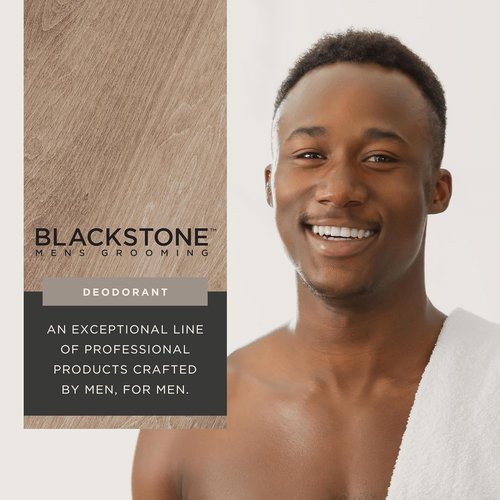Blackstone Men's Grooming Deodorant - Aluminum-Free, Long-Lasting Odor Protection | Sandalwood (2.82 oz)